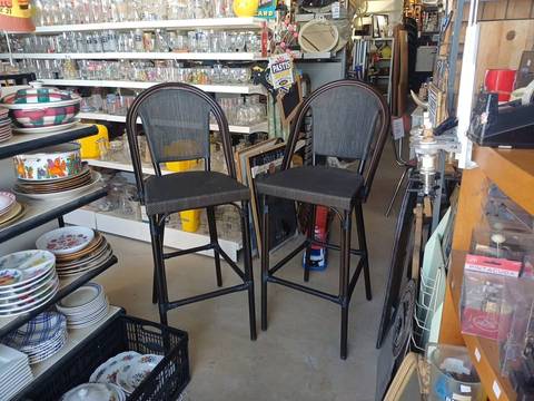 tabourets de bar style bistro terrasse — Ligne CHR Valero