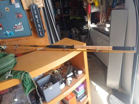 Canne à pêche vintage ABU Garcia Atlantic 1182 S — État neuf (NOS)