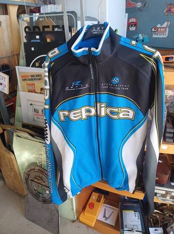 Veste Maillot Cyclisme Decathlon R-Série Replica Vintage – Taille L