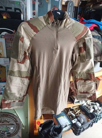 Chemise tactique UBACS armée française Daguet - Éminence T84C