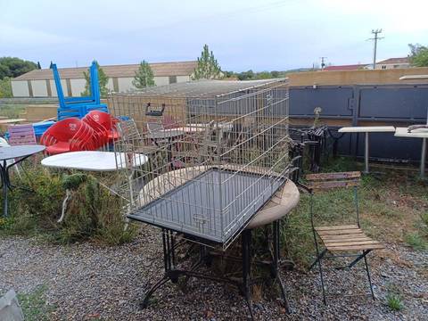 Cage de transport chien pliable métallique Savic XL
