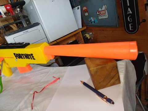 Nerf Fortnite BASR-L - Fusil Sniper + Chargeur + 5 fléchettes – photo 3