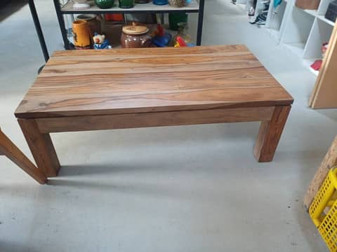 Table basse Maisons du Monde (Modèle Stockholm) - Sheesham massif – photo 4