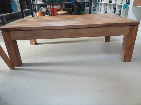Table basse Maisons du Monde (Modèle Stockholm) - Sheesham massif – photo 2