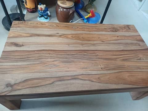Table basse Maisons du Monde (Modèle Stockholm) - Sheesham massif – photo 3