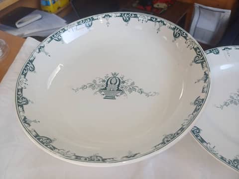 Lot 2 Serviteurs/Services à Gâteaux Vintage K&G Lunéville - Modèle LOIRET – photo 2