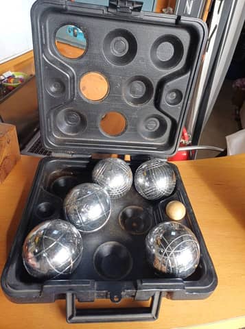 Mallette Coffret Pétanque OBUT Vintage Années 80 - Déco Rétro / Loisirs – photo 3