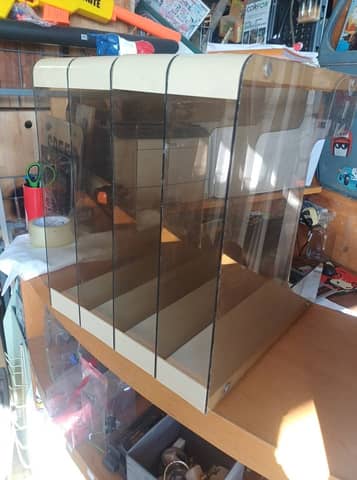 Rangement design vintage rétro espace / casier de bureau modulaire – photo 2