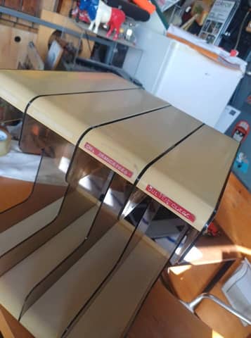 Rangement design vintage rétro espace / casier de bureau modulaire – photo 5