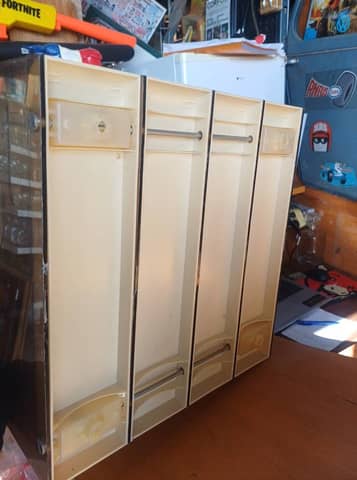Rangement design vintage rétro espace / casier de bureau modulaire – photo 9