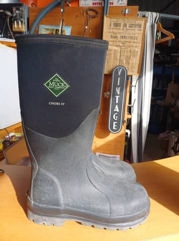 Bottes de travail / chantier étanches et thermiques Muck Boot Company – Modèle Chore ST (Steel Toe) – photo 2