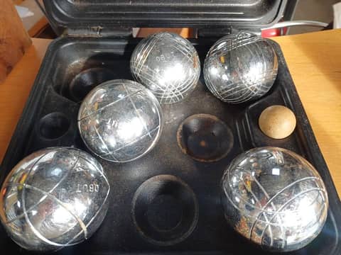 Mallette Coffret Pétanque OBUT Vintage Années 80 - Déco Rétro / Loisirs – photo 4