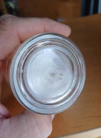 Lot de 3 verres vintage vichy orange rétro Made in Italy – photo 5