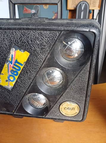 Mallette Coffret Pétanque OBUT Vintage Années 80 - Déco Rétro / Loisirs – photo 2