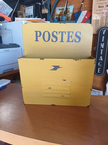 Casier / Porte-lettres mural style rétro "Postes" vintage (réédition) – photo 2