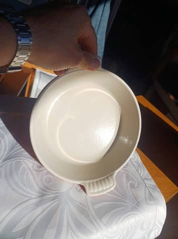 Plat à gratin / poêlon rond vintage Le Creuset Orange - 19 cm – photo 3