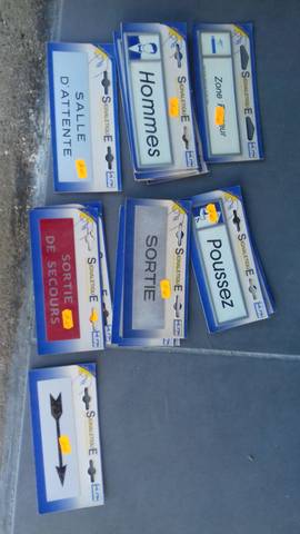 lot signaletique
